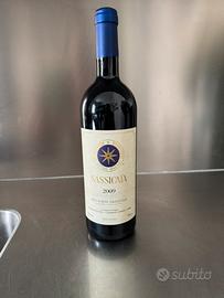 Vino da collezione sassicaia