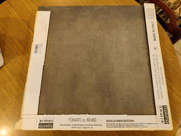 4 Mattonelle da bagno color antracite prima scelta