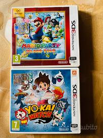 Nintendo 3DS Mario Party Island Tour e Yo-Kai Watc