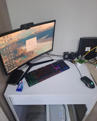 PC gaming completo Ryzen 5, RX 580 8GB, 32GB RAM