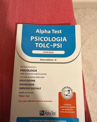 Libro Tolc Psi