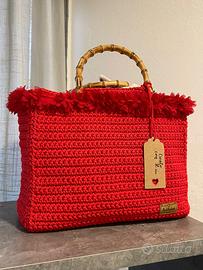 Borsa rossa handmade