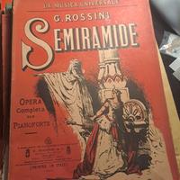 G. Rossini Semiramide opera completa per piano