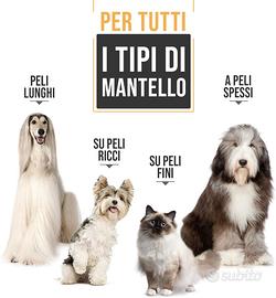Kit Toelettatura per Cani e gatti con Pelo folto