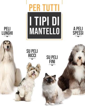 Kit Toelettatura per Cani e gatti con Pelo folto