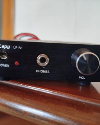 amplificatoe per cuffie Lepy