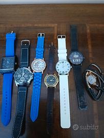 set 7 orologi da revisionare