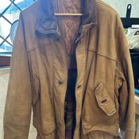 Giubbotto in pelle taglia XL