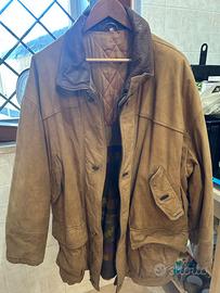 Giubbotto in pelle taglia XL