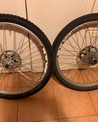 Coppia ruote vintage Mavic crossmax