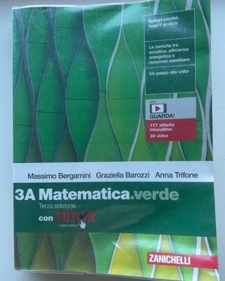 Matematica multimediale verde 3A+3B- 9788808868893