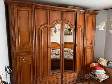 Camera da letto completa classica in ciliegio