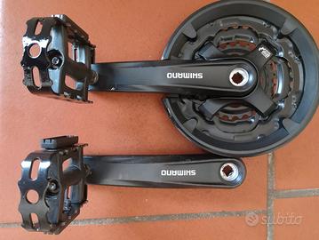 guarnitura, pedivella MTB scott