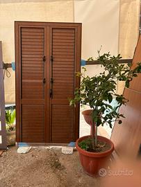 Balcone in alluminio