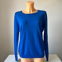 Liu Jo - maglia a maniche lunghe blu con lurex