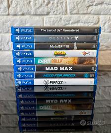 Lotto 8 Giochi PS4 (PlayStation 4) Perfetti!!