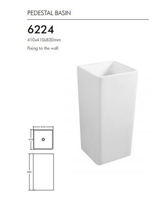 Lavabo Freestanding tondo e quadro