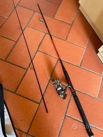 Canne da pesca carpelan usate