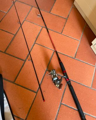 Canne da pesca carpelan usate