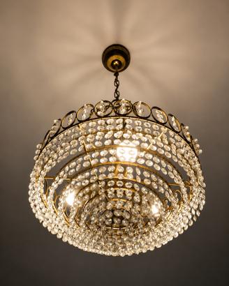 2 lampadari in cristallo elegante