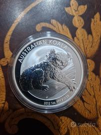 Australian koala fior di conio argento puro 999