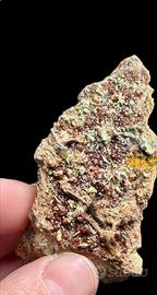 # Minerali # Granato con Clinocloro