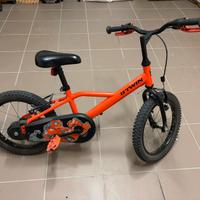 Bicicletta 16 btwin robot 4/6 anni
