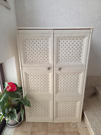 Armadietto Tontarelli in Resina 78x40x120