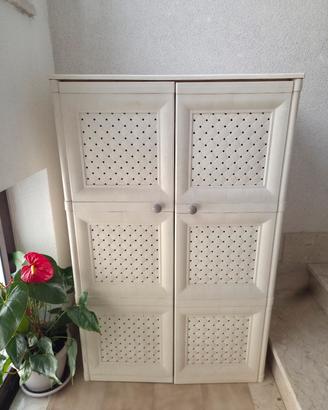 Armadietto Tontarelli in Resina 78x40x120