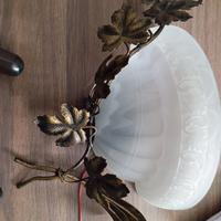 lampadario ferro battuto