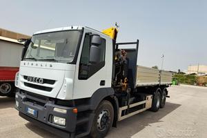 IVECO STRALIS 310 GRU EFFER RIBALTABILE EURO 5