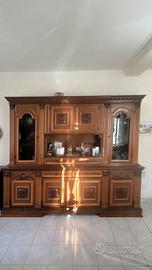 Parete attrezzata\Credenza Classica  Legno 2 Corpi