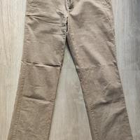 Pantaloni uomo originali Sisley coste beige TG.48
