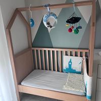 Lettino/culla e fasciatoio Bopita