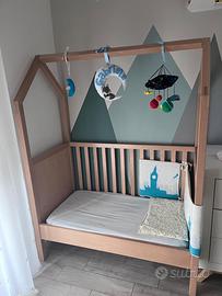 Lettino/culla e fasciatoio Bopita