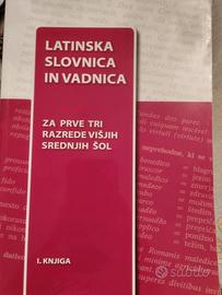 Latinska Slovnica in vadnica 1 knjiga