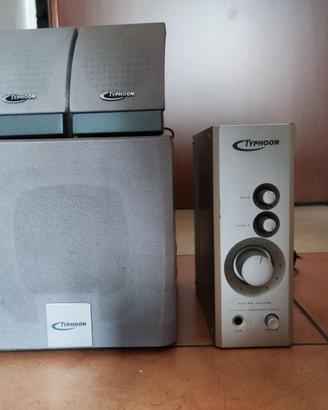sistema audio multimediale 2.1 Typhoon