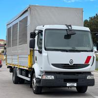 Renault Midlum 130 cassone centinato e sponda