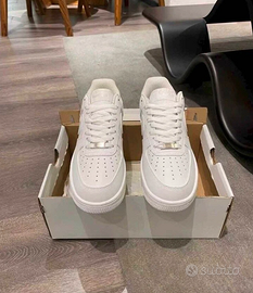 Nike Air Force 1 in bianco  N.41