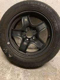 Gomme da neve per opel erano montate sulla zafira
