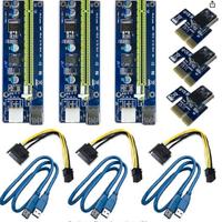 6 Pin PCI-e da 1x a 16x Scheda adattatore riser