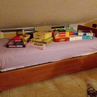 Letto singolo contenitore