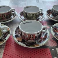 Pllayboy 6 tazze + 6 piattini pura porcellana