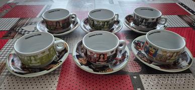 Pllayboy 6 tazze + 6 piattini pura porcellana