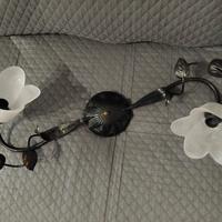 lampadario in ferro battuto 