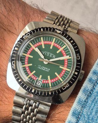 viser vintage diver nos anni 70
