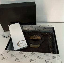 Portafoglio marrone in pelle just cavalli