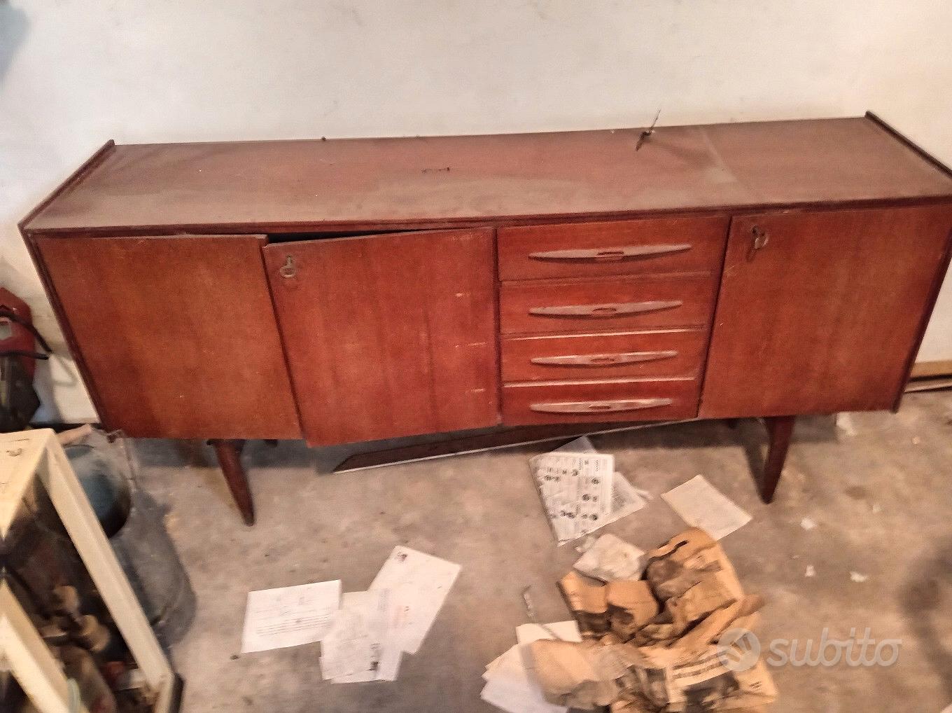 credenza mid century - Arredamento e Casalinghi In vendita a Asti
