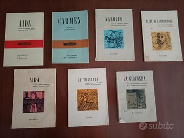 libretti opera Arena di Verona 