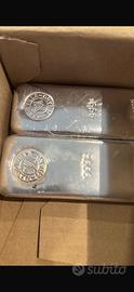 Lingotto argento blisterato 1 kg